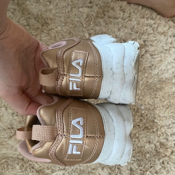 FILA DISRUPTOR II SNEAKER ROSE GOLD - Picture 4 of 5